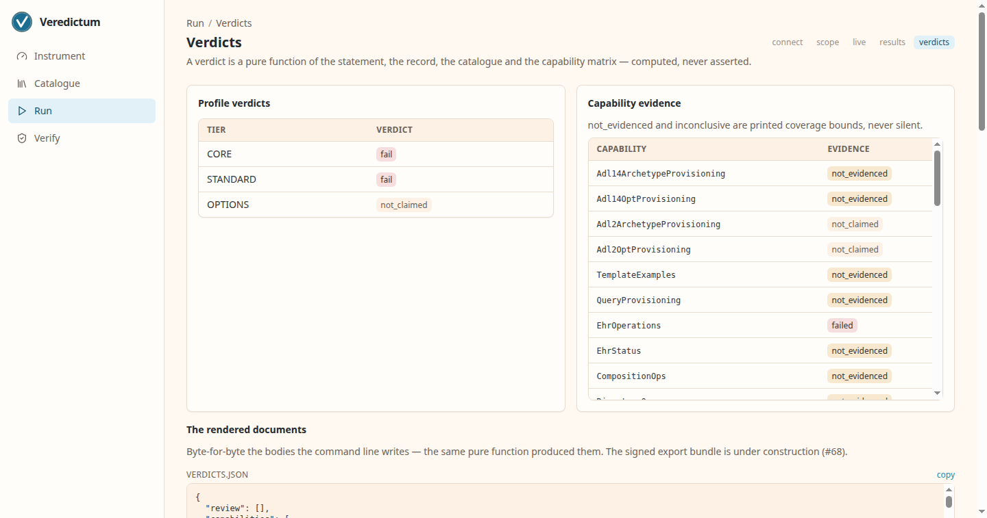 EHRbase verdicts